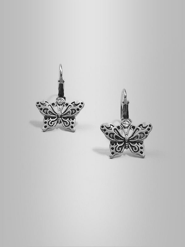 Punk Butterfly Earrings