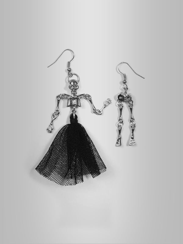 Gothic Skull Earrings