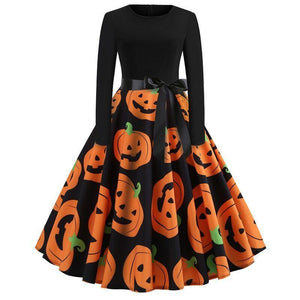 Bestkawaii-Halloween-Skulls-and-Bats-Bow-Dress