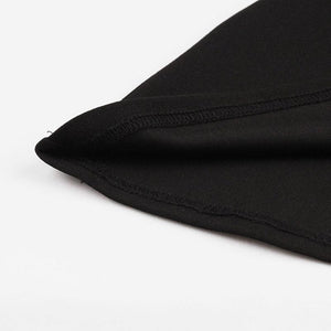 Collared Mesh Sleeves Mini Dress