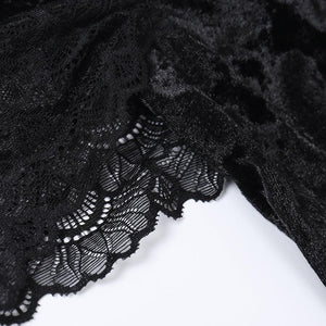 Breast-Wrapped-Lace-Perspective-Mesh-Large-Swing-Dress