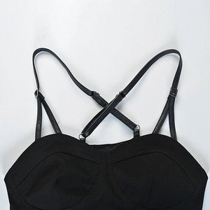 Dark Night Black Fairy Slip Dress