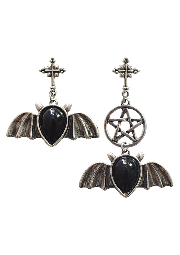 Punk Bats Earrings