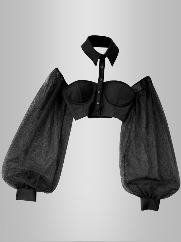 Off Shoulder Puff Sleeve Top