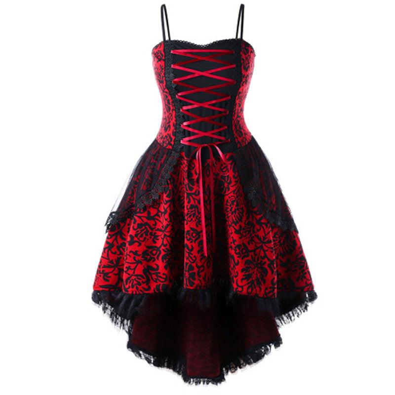 Halloween Lace Corset Dress