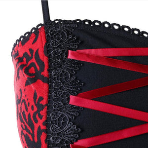 Halloween Lace Corset Dress