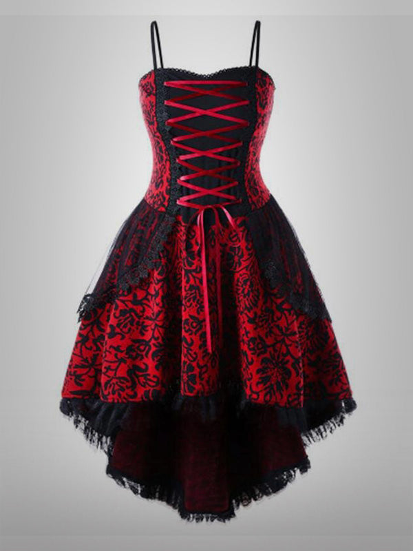 Halloween Lace Corset Dress