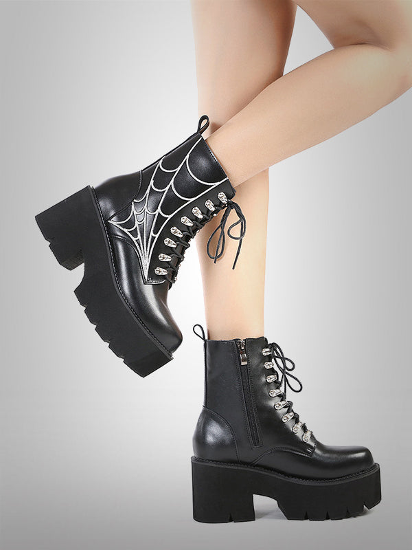 Spiders Weave Weds Boots