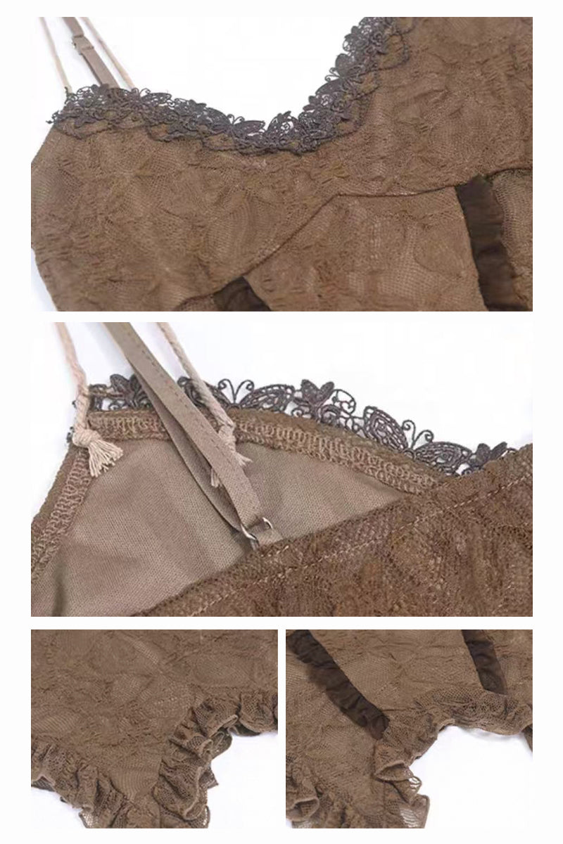 Post‑Apocalyptic Punk Top & Shorts Co‑ord Set