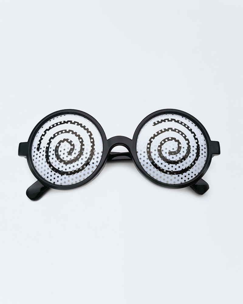 Round Frame Dizzy Glasses