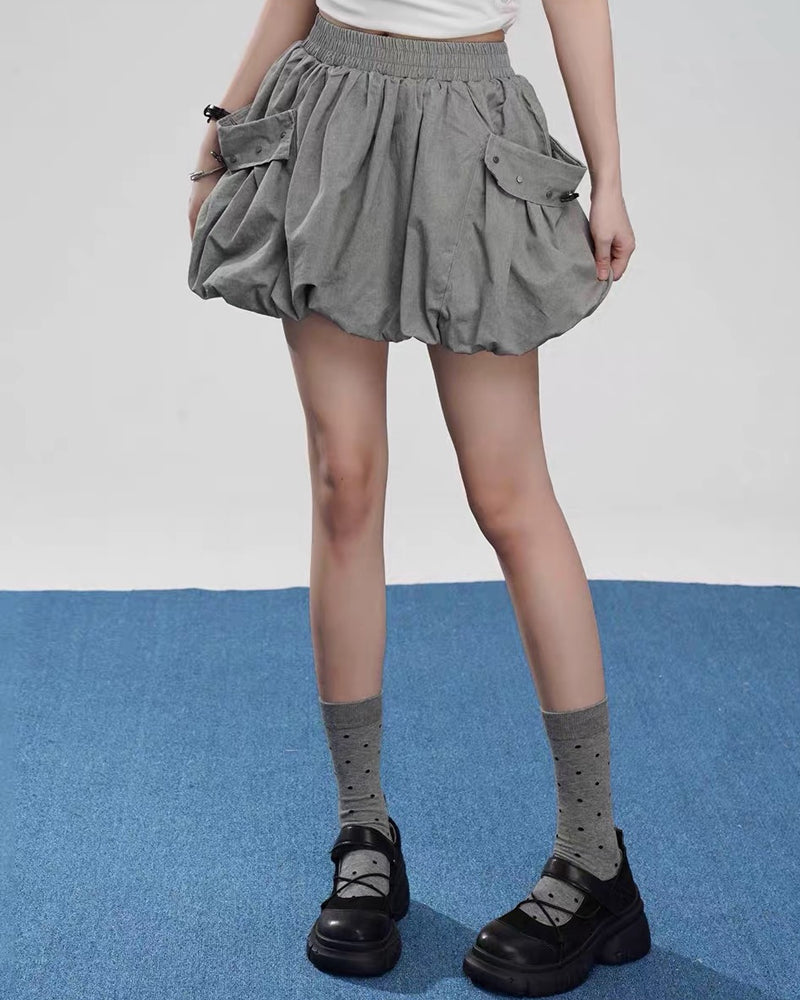 Spicy Girl Summer Mini Bubble Skirt