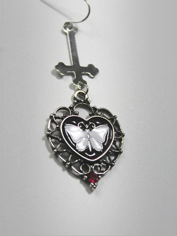 Diamond Butterfly Earrings