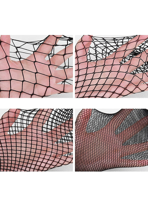 Transparent Slim Fishnet Pantyhose/ Pantyhose with Different Holes