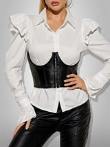 Solid Fish Bone Corset