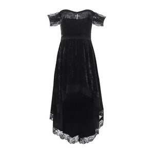 Breast-Wrapped-Lace-Perspective-Mesh-Large-Swing-Dress