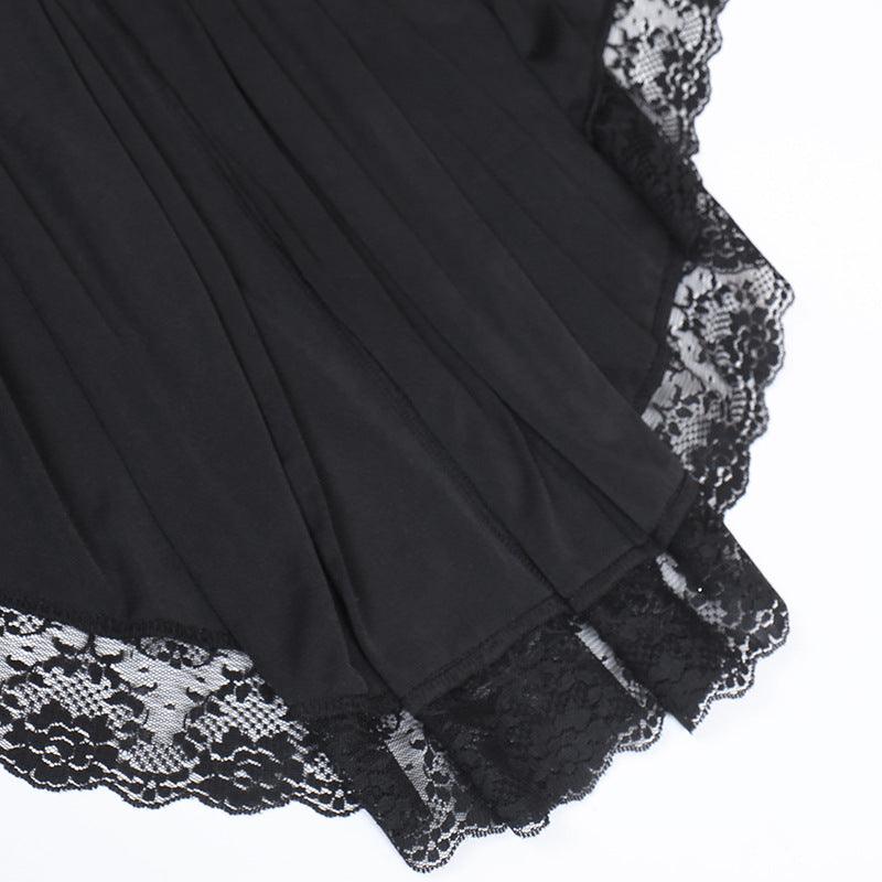 Breast-Wrapped-Lace-Perspective-Mesh-Large-Swing-Dress
