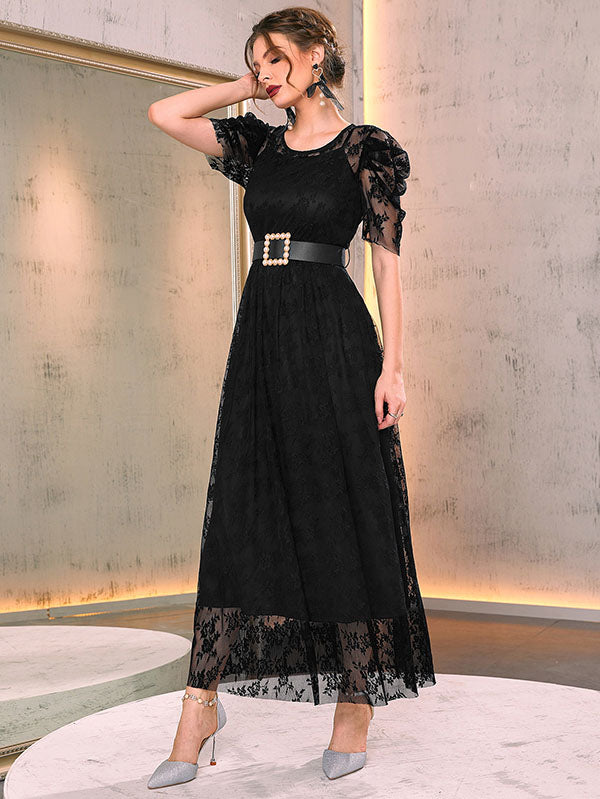 Dance With Elegance Lace Dress