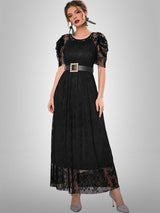 Dance With Elegance Lace Dress