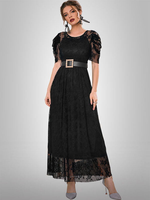 Dance With Elegance Lace Dress