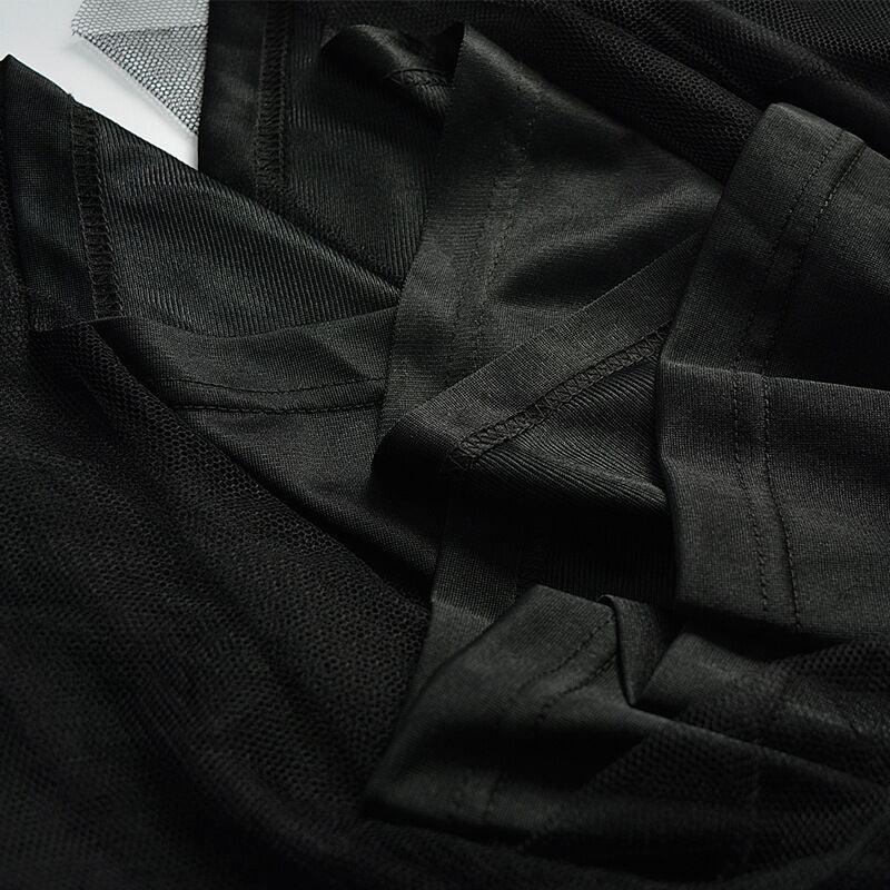 Dark Night Black Fairy Slip Dress