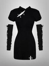 Familiar Strangers Back Bow Dress