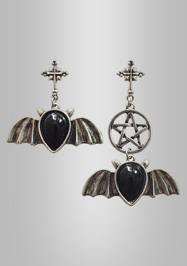 Punk Bats Earrings