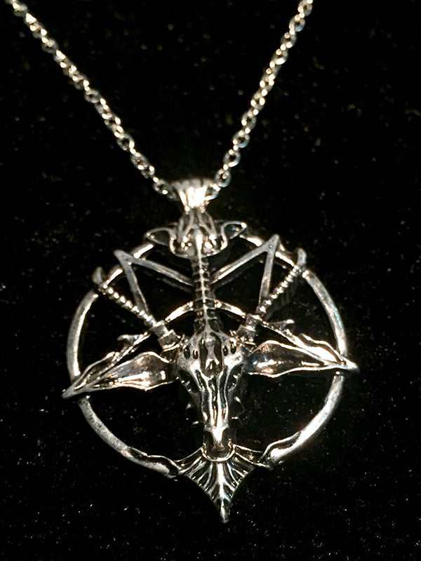 Gothic Goat Necklace
