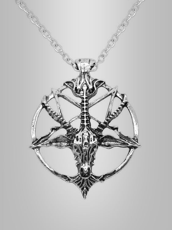 Gothic Goat Necklace
