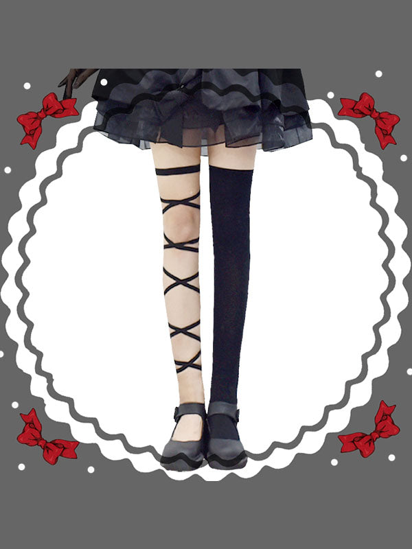 Special Gothic Asymmetric Stockings