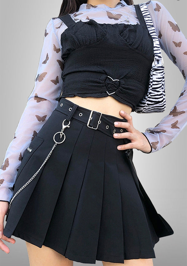 BLACK FISH Mini Skirt