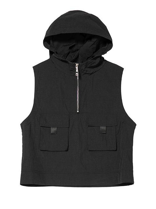 Hooded Vest Top Set
