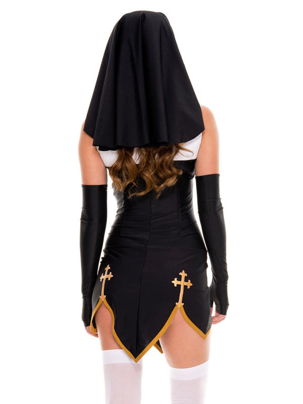 Zombie Nun Cosplay Costume