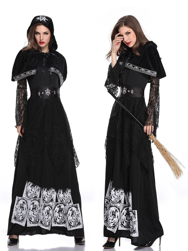 Dark Powerful Witch Cosplay Dresses
