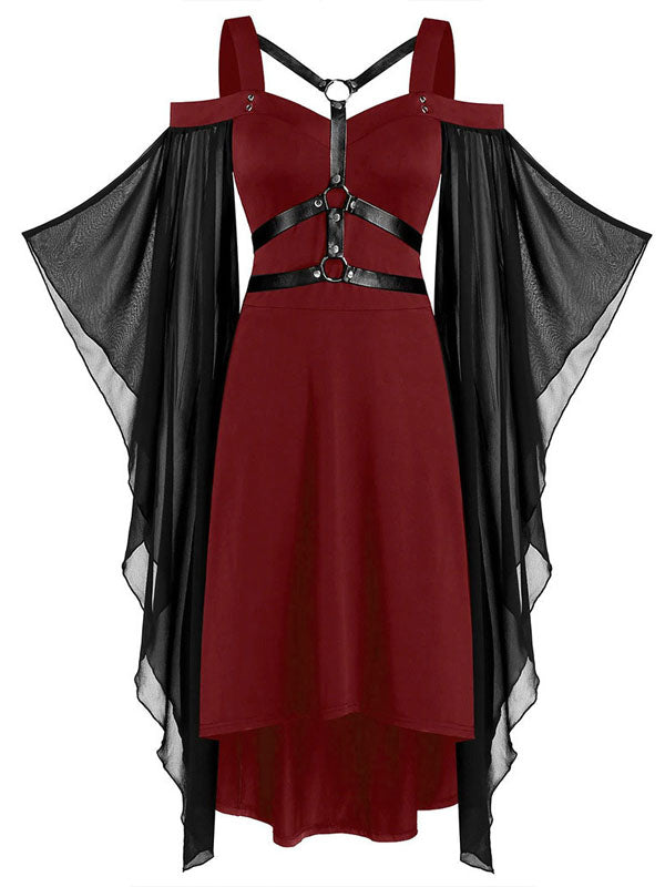 Gothic Flare Sleeves Dresses