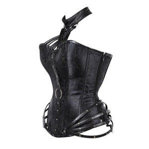 Gothic Halter Tube Top Corset