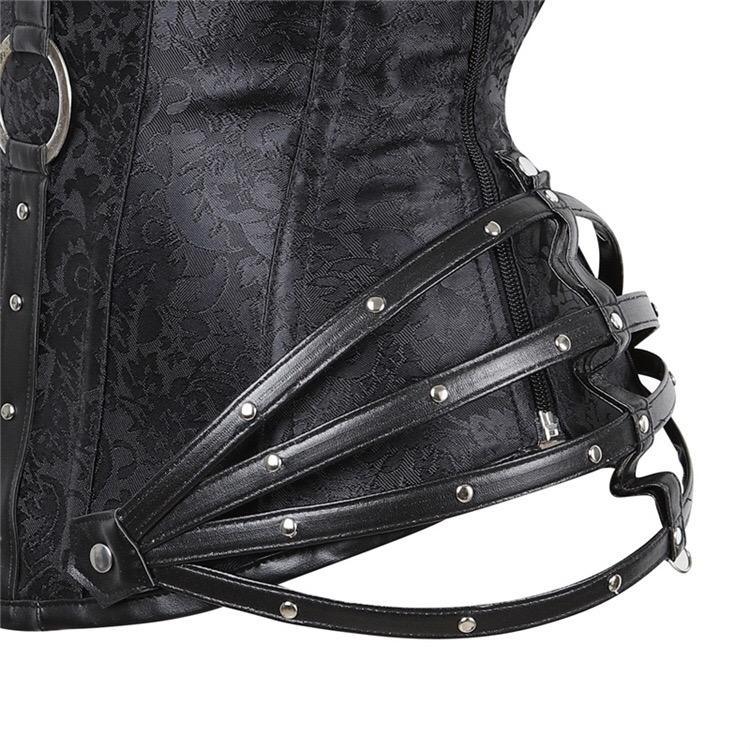 Gothic Halter Tube Top Corset