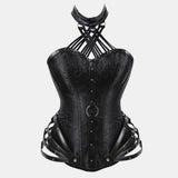 Gothic Halter Tube Top Corset