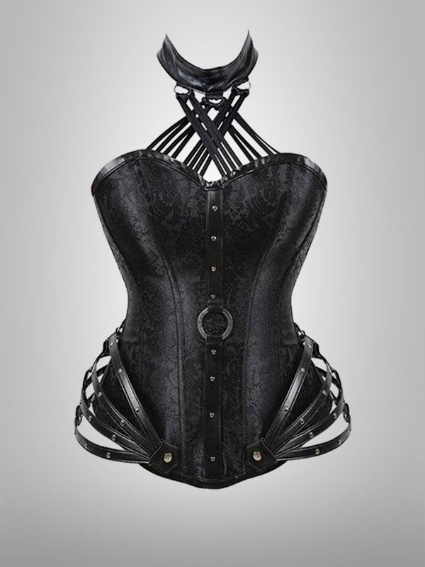 Gothic Halter Tube Corset