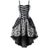 Halloween Lace Corset Dress