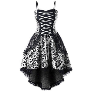 Halloween Lace Corset Dress