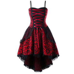Halloween Lace Corset Dress