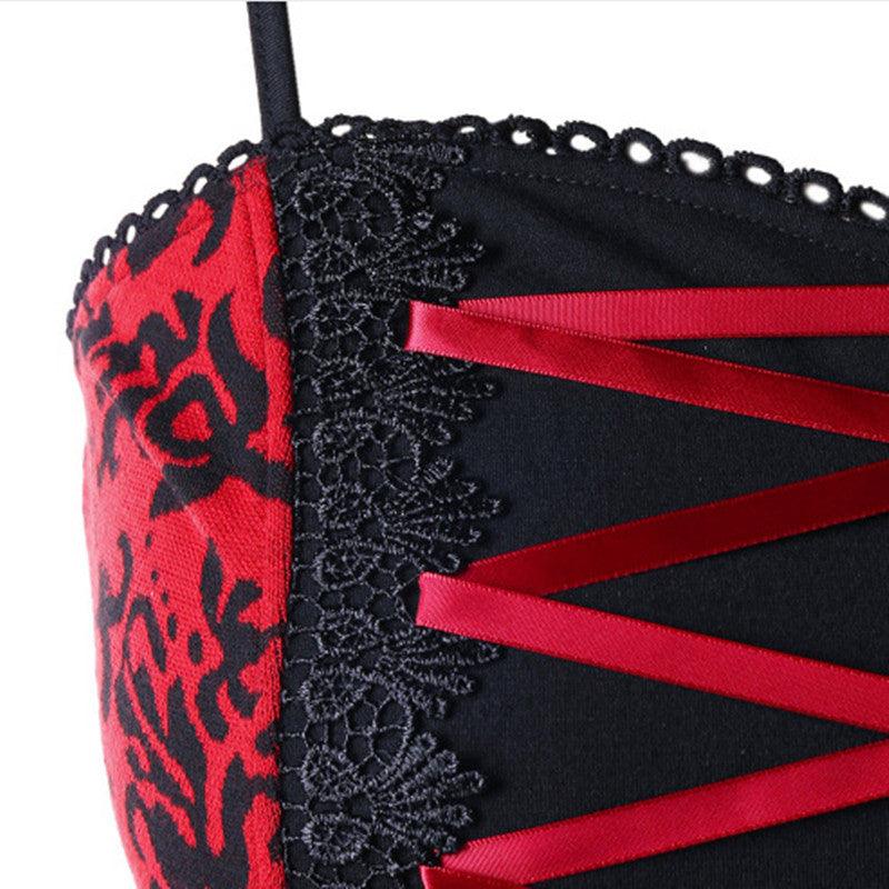 Halloween Lace Corset Dress