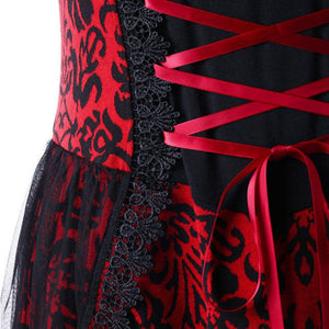 Halloween Lace Corset Dress