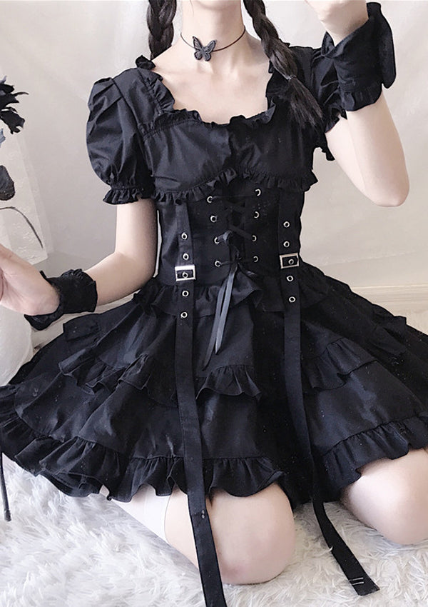 Gothic Style Vintage Lolita Dress