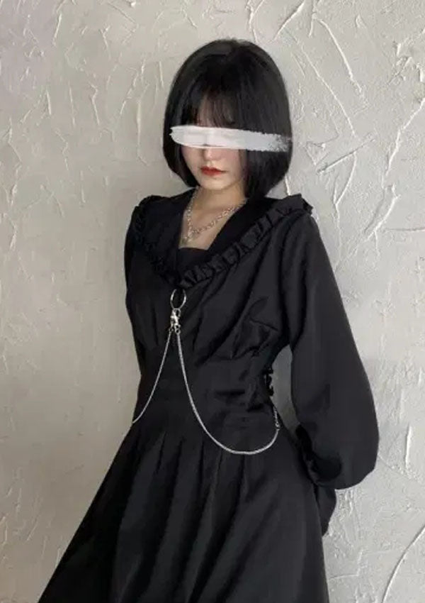 Chain Design Gothic Lolita Dress
