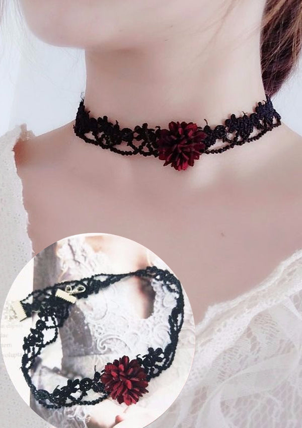 Concise Lace Classic Lolita Choker
