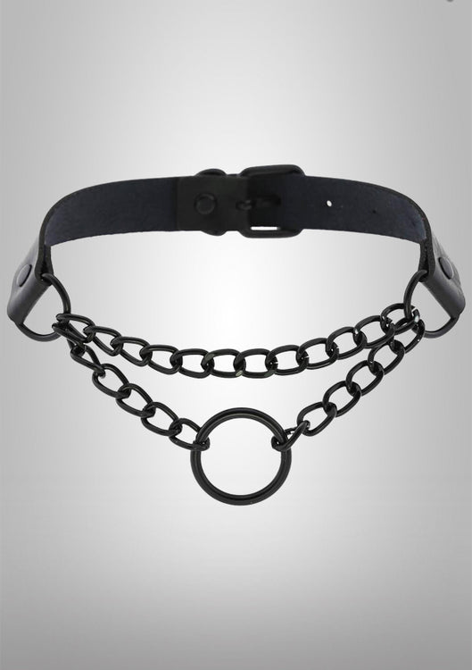 Choker Black Chain Amy