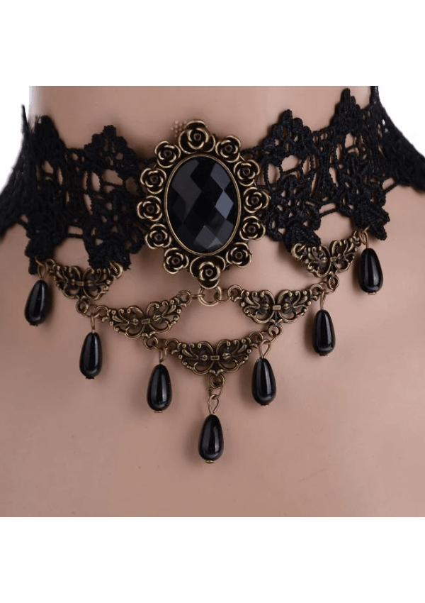 GOTHIC TASSEL Choker