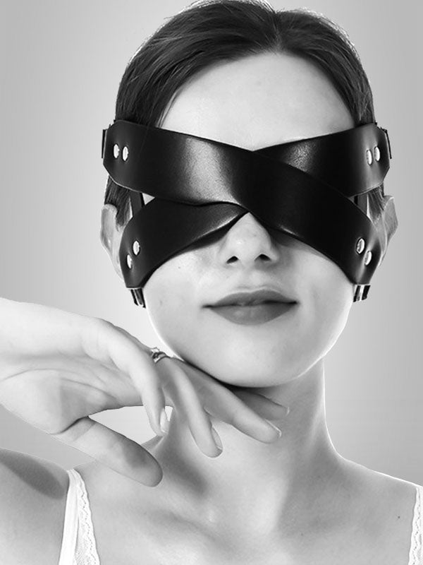 Criss Cross Cosplay Blindfold