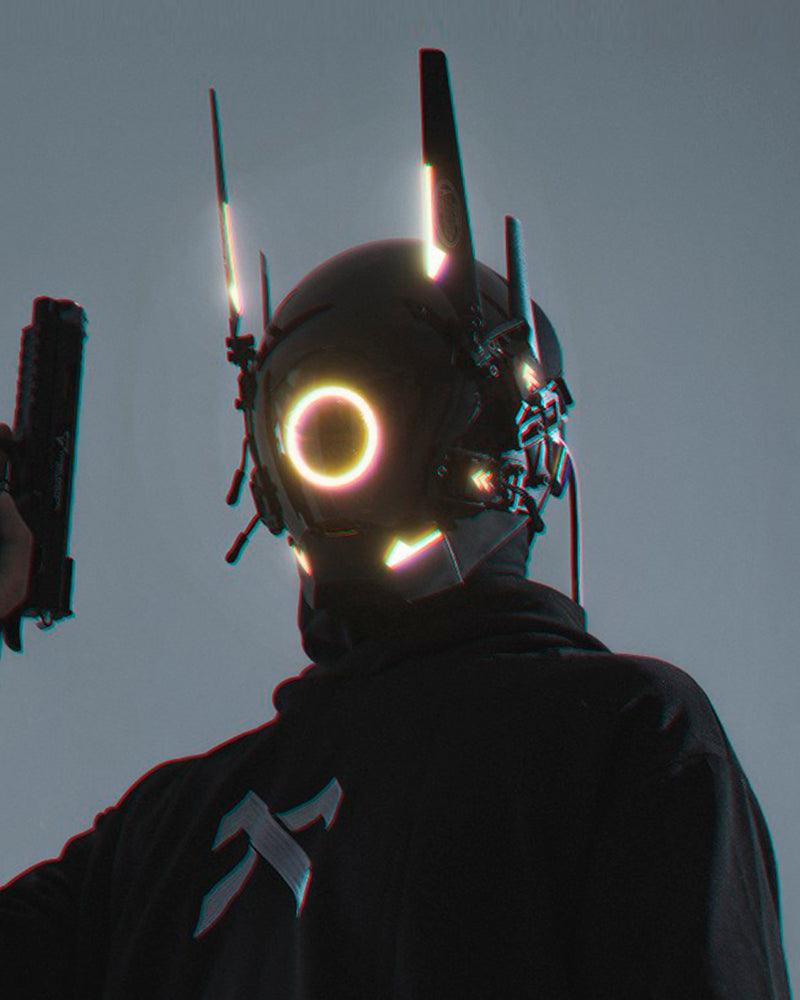 Metaverse Shock Cyberpunk Mask - Techwear Official